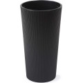 Plastový květináč URBANIKA ECO 57,1x29,5 cm černý