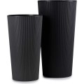 Plastový květináč URBANIKA ECO 57,1x29,5 cm černý
