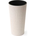Květináč URBANIKA ECO Wood 57x30 cm bílý