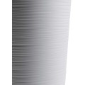 Květináč URBANIKA Riflo 19,6x36,4 cm bílý 