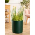 Květináč s podmiskou AZALEA 22,5 cm zelený