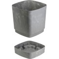 Květináč CUBI 30x33 cm šedý beton