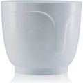 Květináč ZOE 14,3 cm bílý
