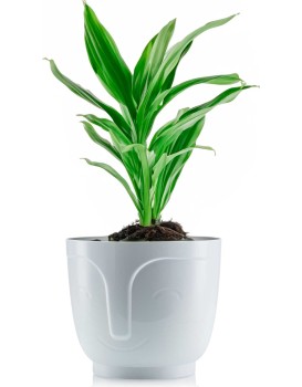 Květináč ZOE 14,3 cm bílý
