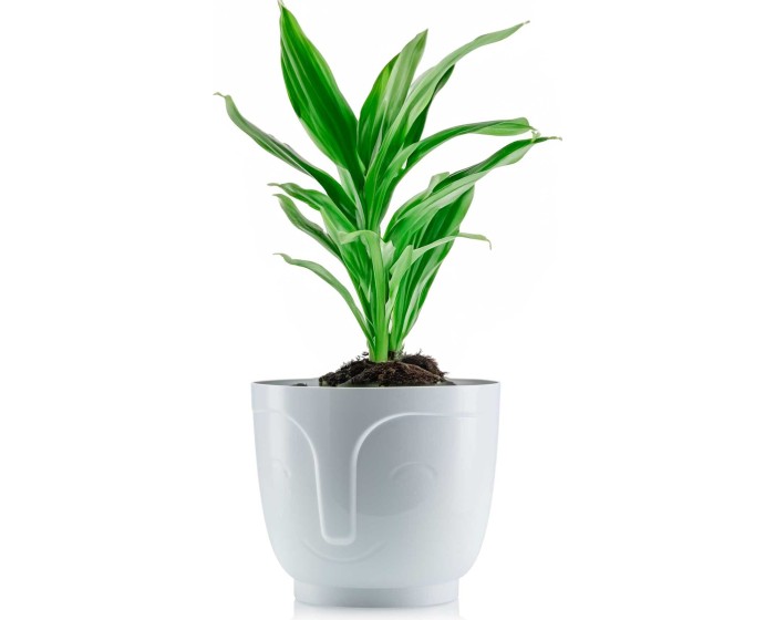 Květináč ZOE 14,3 cm bílý