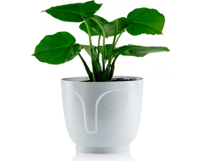 Květináč ZOE 16 cm bílý 