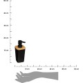 Dávkovač na mýdlo NATUREO 300 ml černý 