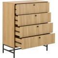 Komoda Albany 80 cm dub přírodní