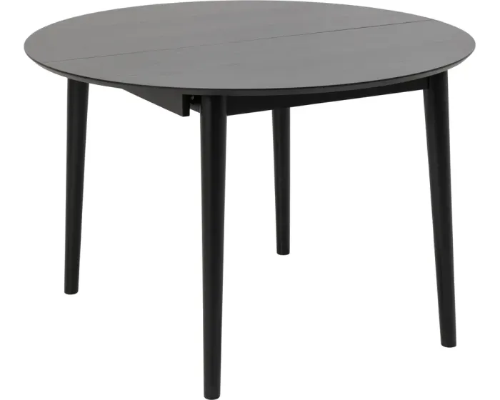 Jídelní rozkládací stůl Montreux 115/154 cm černý