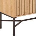 Komoda Jaipur 180 cm dub přírodní