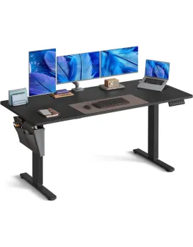 Elektricky nastavitelný psací stůl Vasagle Foral 160 cm černý