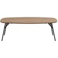 Konferenční stolek Caracas 120 cm dub olejovaný/černý