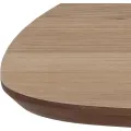 Konferenční stolek Caracas 120 cm dub olejovaný/černý