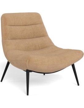 Lounge křeslo Milford světle hnědé