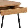 Psací stůl Blueton 120 cm dub divoký/černý
