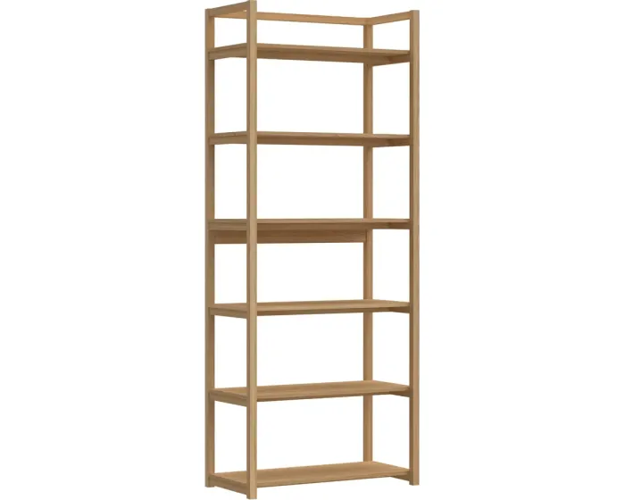 Regál Ludza 80 cm dub přírodní II
