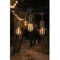 Světelný LED řetěz MODERN s 20 žárovkami teplý bílý