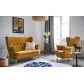 Sedací souprava AROS 2+1 Mat Velvet 68 vínová