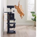 Škrabadlo pro kočky Piti 112 cm šedé