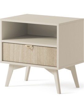 Noční stolek Forest II 54 cm béžový