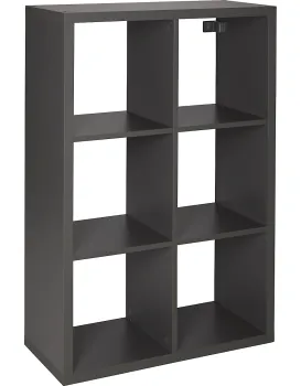 Regál Mixxit 6 B&amp;Q 74 cm grafit