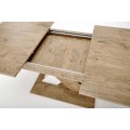 Jídelní rozkládací stůl XARELTO 130/175 cm dub lancelot/bílý