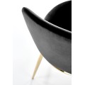 Designová židle GLAMOUR K460 černá
