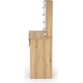 Toaletní stolek HOLLYWOOD s LED osvětlením 94 cm dub artisan