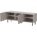 TV stolek Paxos 150 cm kašmír/černý