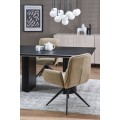Rozkládací jídelní stůl Bolero 160/250 cm dub přírodní/černý