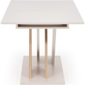 Rozkládací jídelní stůl Xarelto 130/175 cm kašmír/dub cremona
