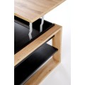 Konferenční stolek Betty s výklopnou deskou dub artisan/černý
