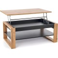 Konferenční stolek Betty s výklopnou deskou dub artisan/černý