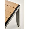 Zahradní stůl Fierro 150 cm hnědý/černý