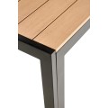 Zahradní stůl Fierro 150 cm hnědý/černý