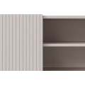 TV stolek Paxos 150 cm kašmír/černý