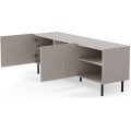 TV stolek Paxos 150 cm kašmír/černý
