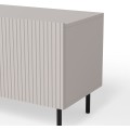 TV stolek Paxos 200 cm kašmír/černý