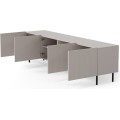 TV stolek Paxos 200 cm kašmír/černý