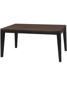 Jídelní rozkládací stůl Fuego z masivu 160/240 cm dub Antik/černý