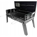 Skládací turistický gril BBQ1009 černý