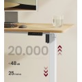 Nastavitelný elektrický rám pracovního stolu Vasagle Prom 90/140 cm bílý