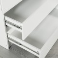 Šatní skříň s nástavcem Houseland Starline 01 matná bílá