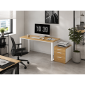 Kancelářský stůl Houseland Nuvia Home 05 140 cm dub/bílý