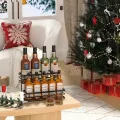 Drátěná kuchyňská police Houseland Sibo černá