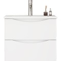 Závěsná skříňka pod umyvadlo Houseland Bravio 60 cm bílá