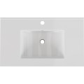Zápustné umyvadlo Houseland Cavelo 80 cm bílé