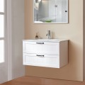 Závěsná skříňka pod umyvadlo Houseland Lavia 80 cm bílá