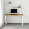 Kancelářský stůl Houseland Nuvia Home 05 140 cm dub/bílý