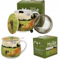 Porcelánový hrnek Monet Poppy Field 430 ml vícebarevný